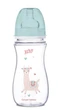 Бутылка с широким антиколиковым отверстием Easystart Toys 240 мл Canpol Babies Зеленая (5901691812987) - изображение 2