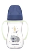 Бутылка антиколиковая с широким отверстием 240 мл Easystart Sleepy Koala Canpol babies Голубая (5901691881662) - изображение 2
