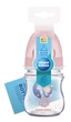 Пляшка з широким отвором антиколікова Easystart Newborn baby 120 мл Canpol babiesл Рожеві квіти (5901691813137) - зображення 2