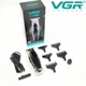 Аккумуляторная машинка для стрижки VGR V-093 3Вт от USB со сменными насадками - изображение 6