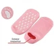 Розовые увлажняющие гелевые носочки SPA Gel Socks с приятным ароматом - изображение 5