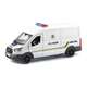 Іграшкова машинка металева Ford Transit Van Поліція, біла, відкр двері, інерція, 1:32, 5*14*6см (250343U) - зображення 2