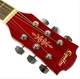 Акустическая гитара Equites EQ900C RDS 41+Пьезодатчик Cherub GT-3 Pream (Красного цвета) - изображение 5