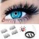 Ресницы на магнитах Magnetic Eyelashes черные 2 пары в косметичке - изображение 4