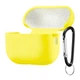 Чохол Silicone Case 2,5mm with microfiber for AirPods Pro 2 Shiny Yellow - зображення 1