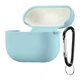 Чехол Silicone Case 2,5mm with microfiber for AirPods Pro Glacier Blue - изображение 1