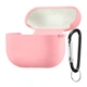 Чехол Silicone Case 2,5mm with microfiber for AirPods Pro Pink - изображение 1