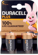 Лужні батарейки Duracell Plus Power C LR14 MN1400 Pilas Pack 2 шт. (5000394141827) - зображення 1