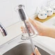 Щетка ершик для мытья посуды силиконовая серая - изображение 7
