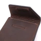 Мужской кожаный кошелек GRANDE PELLE 10х8х0,5 см 000270795 - изображение 3