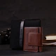 Шкіряний чоловічий гаманець GRANDE PELLE 8х10х1,5 см (acs0026949) - зображення 9