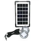 Портативна сонячна станція GD-07A функція Power Bank для заряджання мобільних пристроїв, з ліхтарем та виносними лампами - зображення 7