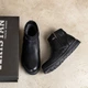 Чоловічі зимові шкіряні черевики на блискавці Kristan Black 42 28 см - зображення 10
