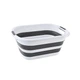 Відро складане MBM HOME BIN-18 26L WHITE/GRAY біло-сіре - зображення 9