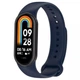 Ремешок для фитнес браслета Xiaomi Mi Band 8,9,10 темно-синий - изображение 1