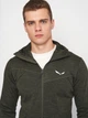 Спортивная кофта мужская Salewa Nuvolao Aw M Jkt 28051 L Темно-оливковая (013.012.0809) - изображение 5