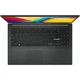Ноутбук ASUS Vivobook Go 15 15 L1504FA-BQ611, Ryzen 5 7520U ,8/512 GB,AMD Radeon 610M,Mixed Black,15.6" - зображення 7
