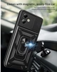 Чохол Camshield з кільцем-підставкою на Motorola G14 black - зображення 4