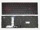 Клавіатура з підсвіткою для LENOVO Legion Y520, Y520-15IKB, Y720, Y720-15IKB — чорна з червоним, без рамки (RU) Original - изображение 1