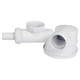 Сифон для кухонной мойки Espace 1½"×Ø40мм WIRQUIN (9542420) 4549581 - изображение 3