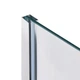 Душевая перегородка Qtap Walk-In Standard CRM2011.C8 110x190 см, стекло Clear 8 мм, покрытие CalcLess - изображение 3