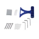 Душевая перегородка Qtap Walk-In Standard CRM2011.C8 110x190 см, стекло Clear 8 мм, покрытие CalcLess - изображение 6
