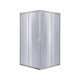 Душевая кабина Lidz Wawel SC80x80.SAT.LOW.GR, стекло тонированное 4 мм без поддона - изображение 1