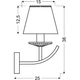 Бра Candellux 21-84418 VALENCIA (21-84418) - изображение 2