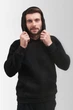 Худі утеплений Vsetex Warm Чорний L - зображення 4
