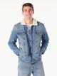 Джинсовая куртка с мехом мужская Colin's 020 Mice CL1060619DN42244 S Crossin Wash (8683197453129) - изображение 1