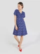 Платье миди летнее женское Colin's CL1063230INV S Indigo (8683197601780) - изображение 3