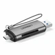 Картридер UGREEN CM185 Type-C/USB-A Card Reader Grey (UGR-50706) - изображение 1