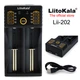Универсальное ЗУ Liitokala Lii-202, 2 канала, Ni-Mh/Li-ion/Li-HV/LiFePO4, USB-C, Powerbank, LED - изображение 1
