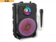 Портативная колонка XPRO BS46 чемодан 10Вт, USB, SD, FM радио, Bluetooth, 1 микрофон, ДУ (41915-BS46_3414) - изображение 2