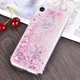 Чехол Glitter для Iphone XR бампер жидкий блеск розовый - изображение 6