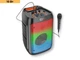 Портативная колонка XPRO BP10 чемодан 10Вт, USB, SD, FM радио, Bluetooth, 1 микрофон, ДУ (41917-BP10_3414) - изображение 2