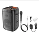 Портативная колонка XPRO BP10 чемодан 10Вт, USB, SD, FM радио, Bluetooth, 1 микрофон, ДУ (41917-BP10_3414) - изображение 4