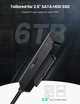 Зовнішня кишеня UGREEN CM321 USB-A to 2.5-Inch SATA Converter 50cm (UGR-70609) (UGR-70609) - зображення 4