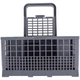 Корзина Koolwen для столових приборів посудомийної машини 245x125x140mm (універсальна) (висота з ручкою 245mm) - зображення 2