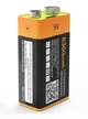 Батарейка аккумулятор ZNTER 9V 700 mAh заряд от Type C Cable - изображение 3