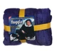 Плед толстовка Huggle Hoodie, темно-синий One Size - изображение 4
