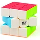 Warrior W QiYi MoFangGe 3x3 stickerless | Кубик Рубика 3х3 Вариор цветной - изображение 2