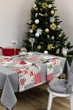 Скатерть Прованс Merry Christmas Серая 120x132 см (31426) (4823093451551) - изображение 4