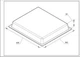 Емальоване деко глибоке 406x360x54mm для духовки Gorenje 334773 (691334) - изображение 2