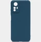 Чохол Fiji Soft для Xiaomi Redmi Note 12S силікон бампер темно-синій - зображення 1