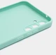Чехол Fiji Soft для Samsung Galaxy A34 (A346) силикон бампер голубой - изображение 3