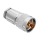 Разъем UHF Male (папа, PL-259) резьбовой на кабель RG-8 RG-213 LMR400 SYV-50-7 7D-FB 8D-FB, удобный монтаж - изображение 2