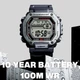 Часы для военных Casio MWD-110H водонепроницаемые и противоударные - изображение 7