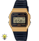 Наручные часы Касио Ретро Casio F-91W retro с золотистым корпусом - изображение 1
