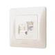 Розетка комп'ютерна кремова VIDEX Binera CAT6(RJ45) (VF-BNSK1PC6-CR) - зображення 2